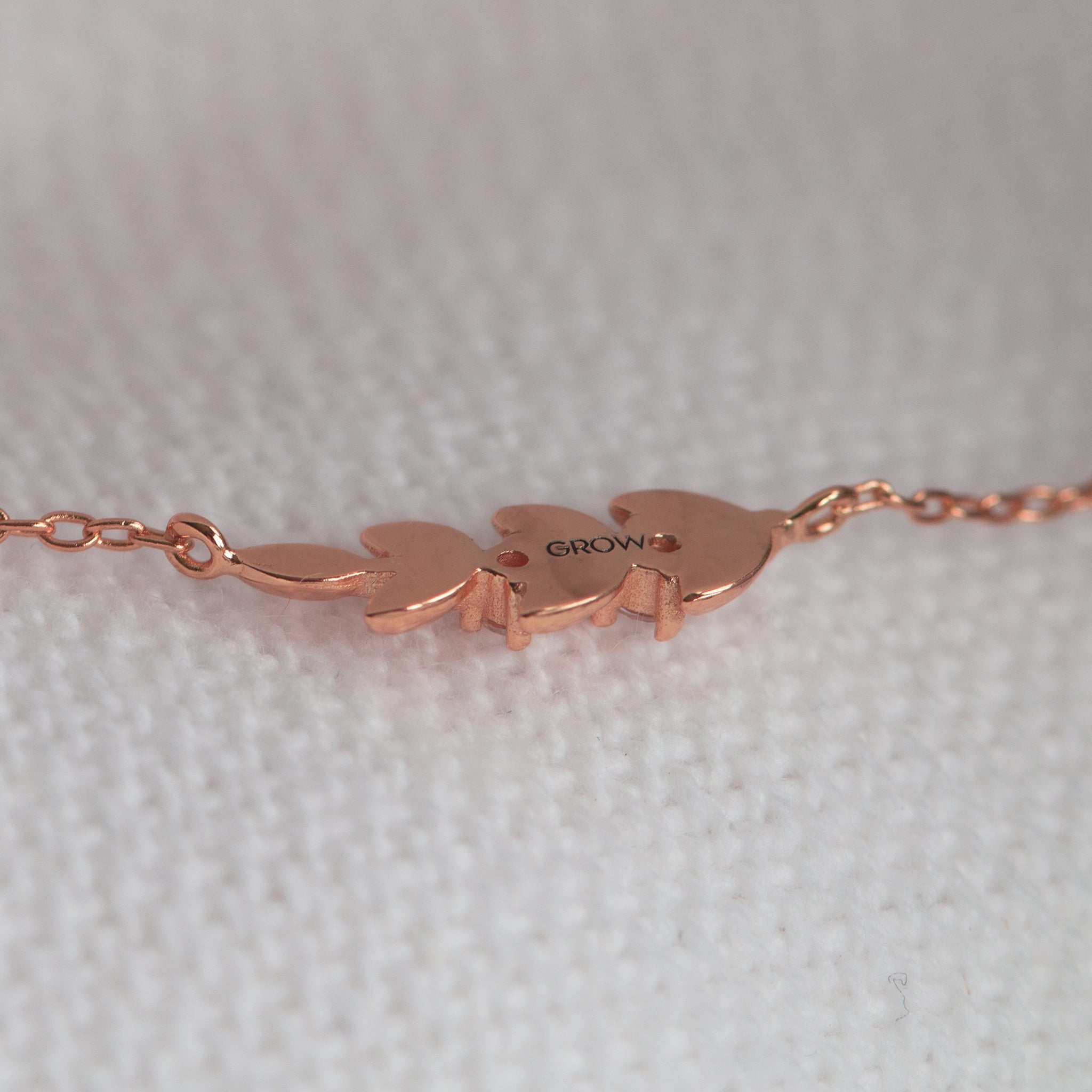 Grow Rose Gold Necklace