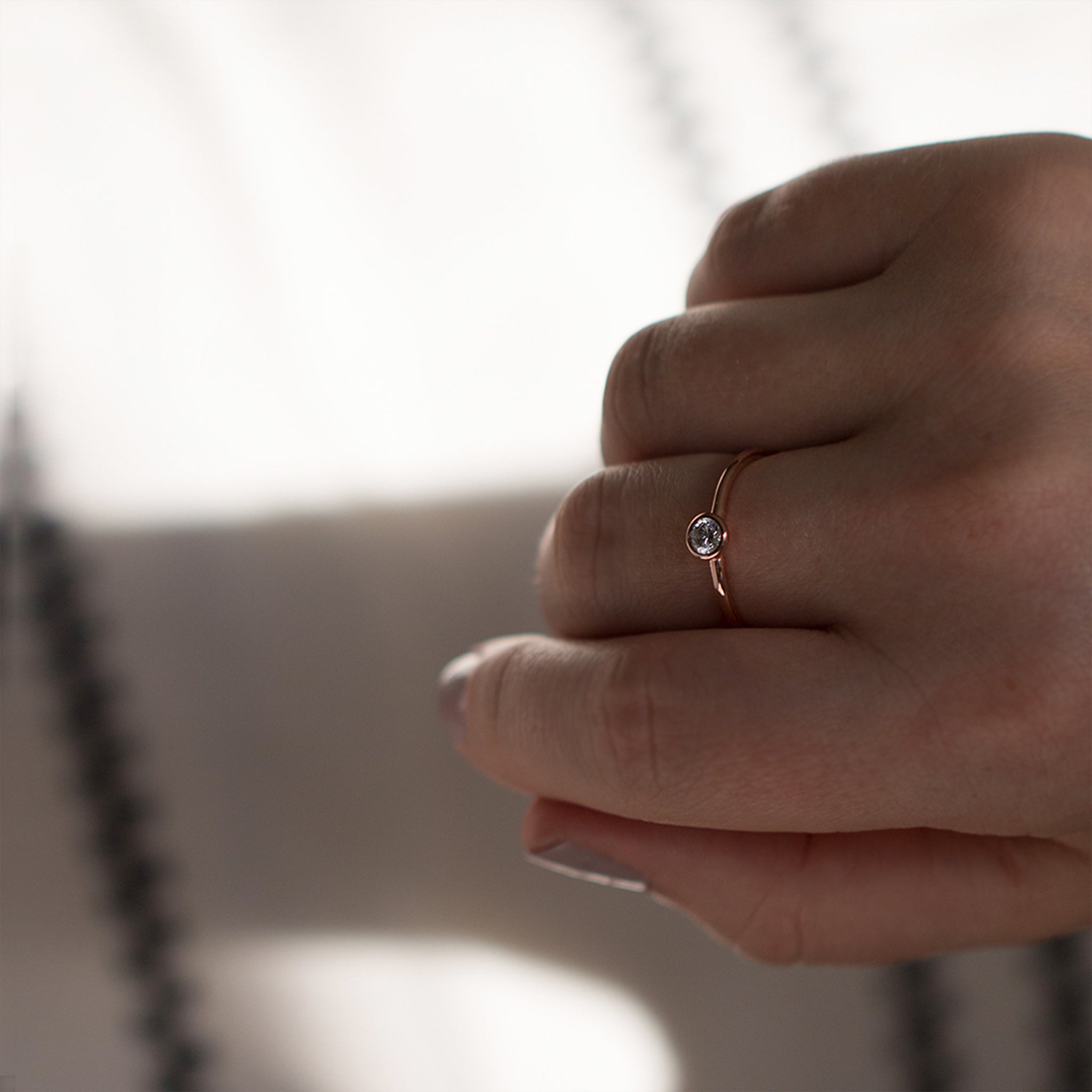 Calm Rose Gold Ring